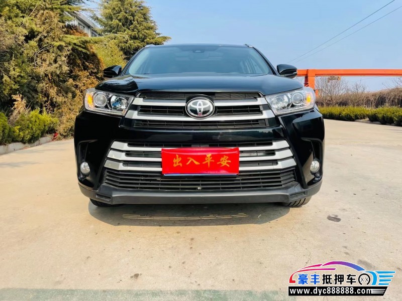 20年丰田汉兰达轿车抵押车出售