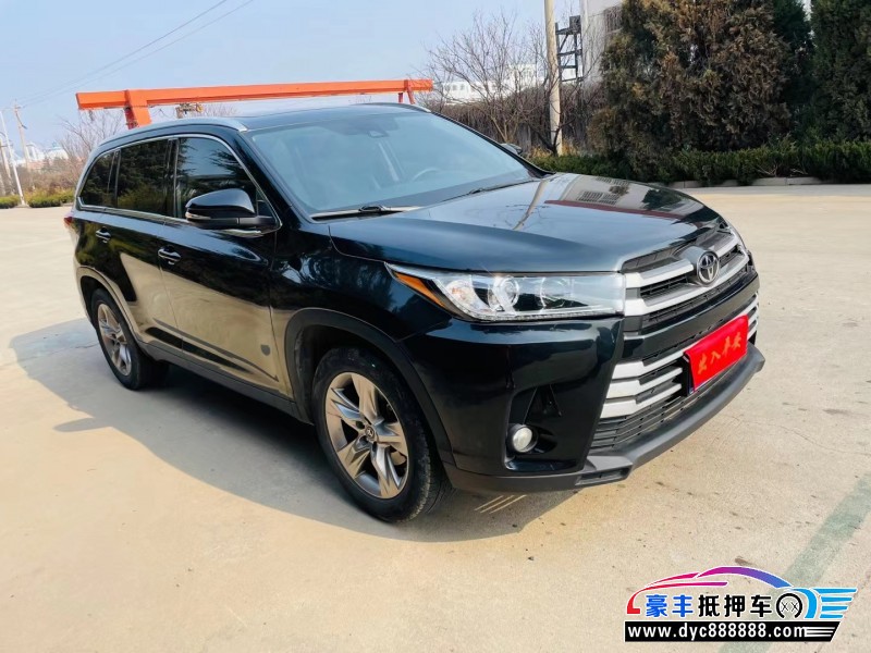 20年丰田汉兰达轿车抵押车出售