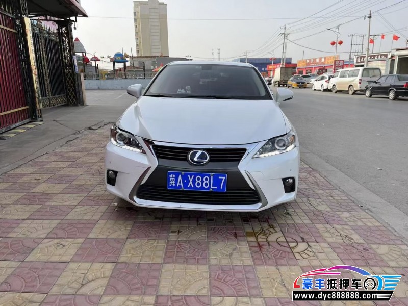 17年雷克萨斯CTSUV抵押车出售