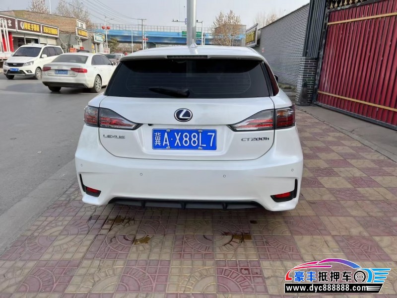 17年雷克萨斯CTSUV抵押车出售