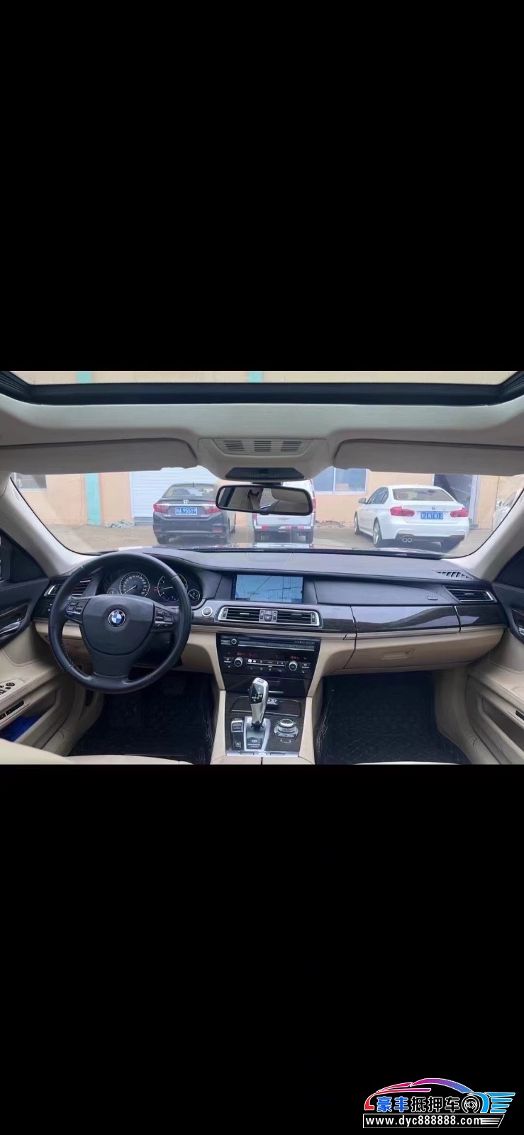 13年宝马7系轿车抵押车出售