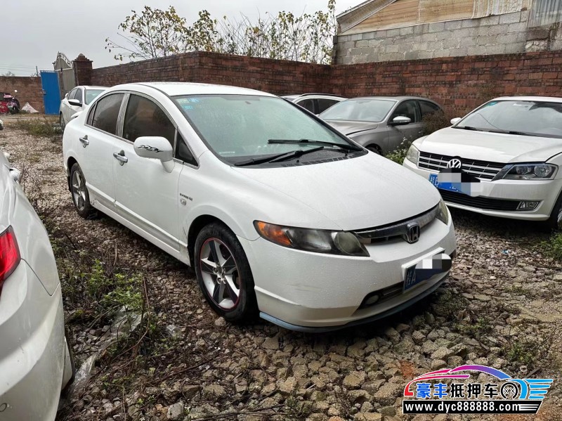 11年本田思域轿车抵押车出售