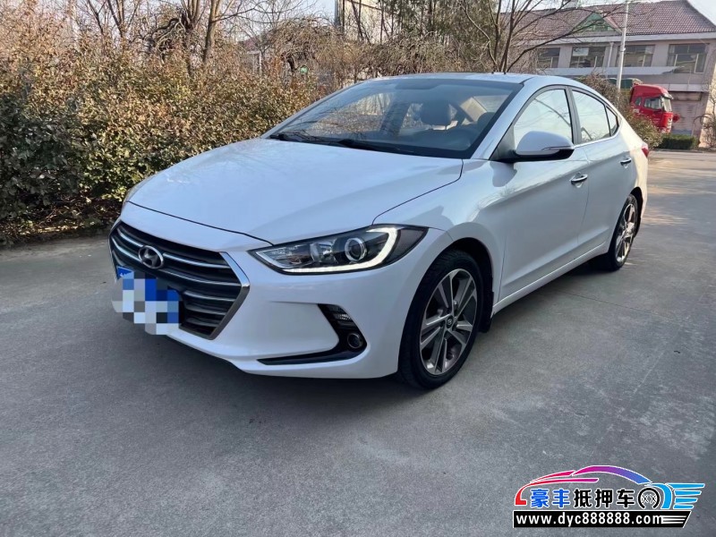 16年现代领动轿车抵押车出售