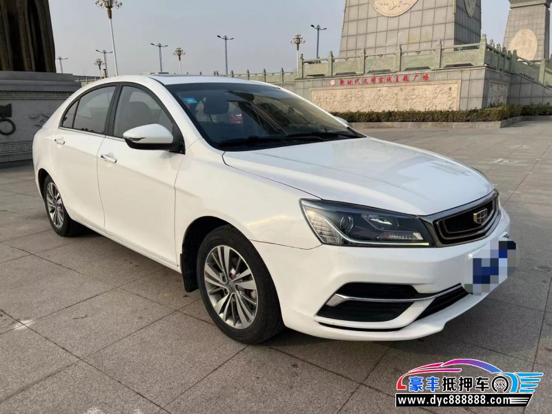 18年吉利帝豪轿车抵押车出售