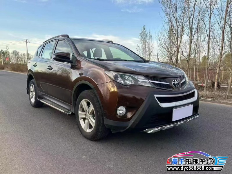 14年丰田RAV4荣放轿车抵押车出售