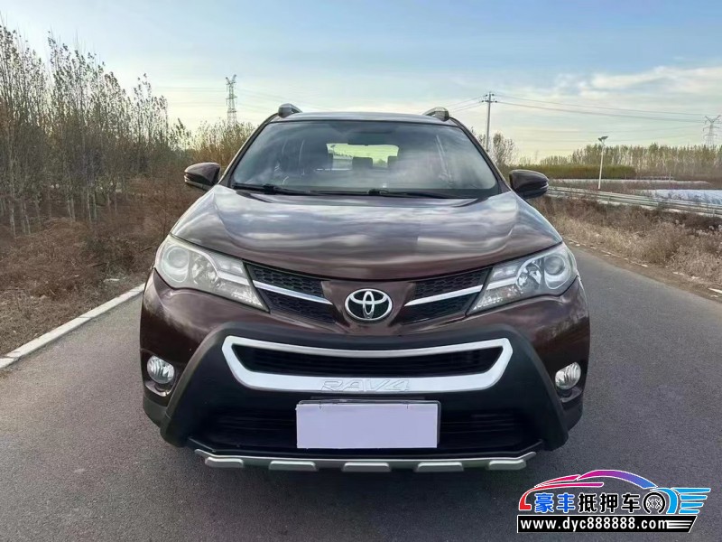 14年丰田RAV4荣放轿车抵押车出售
