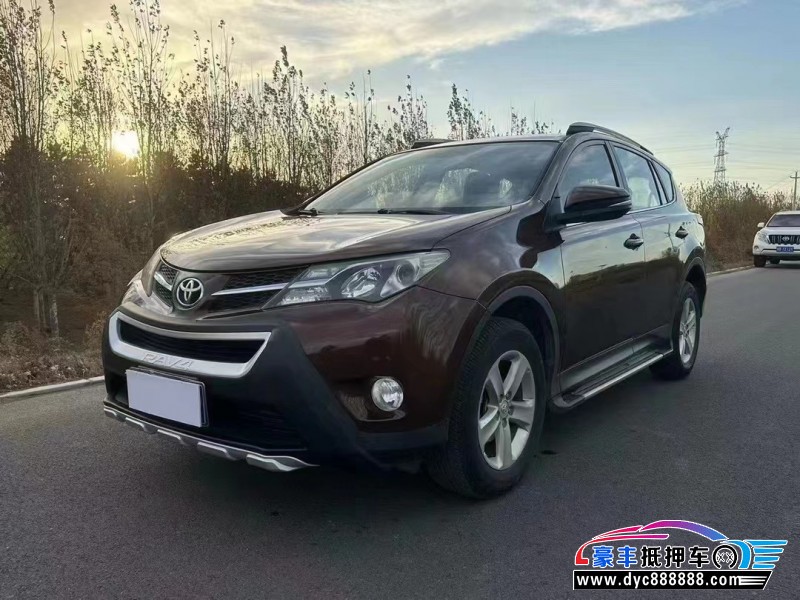 14年丰田RAV4荣放轿车抵押车出售