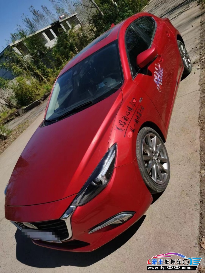 18年马自达昂克赛拉轿车抵押车出售