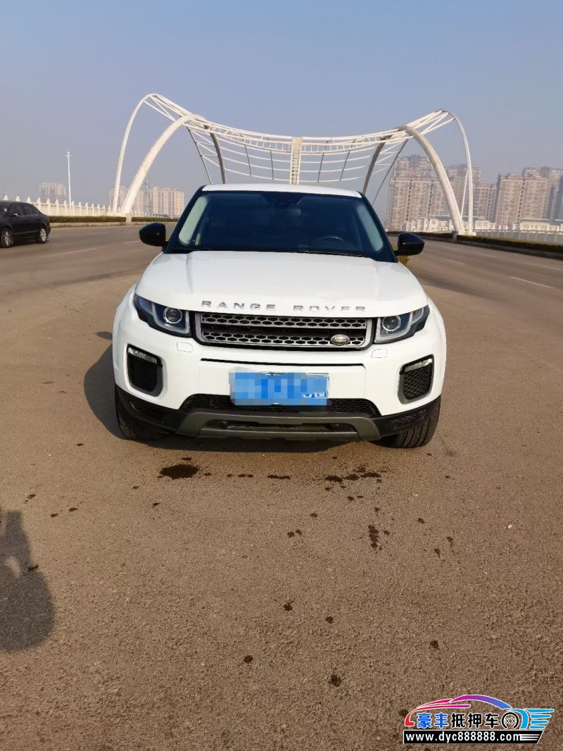 17年路虎揽胜极光轿车抵押车出售