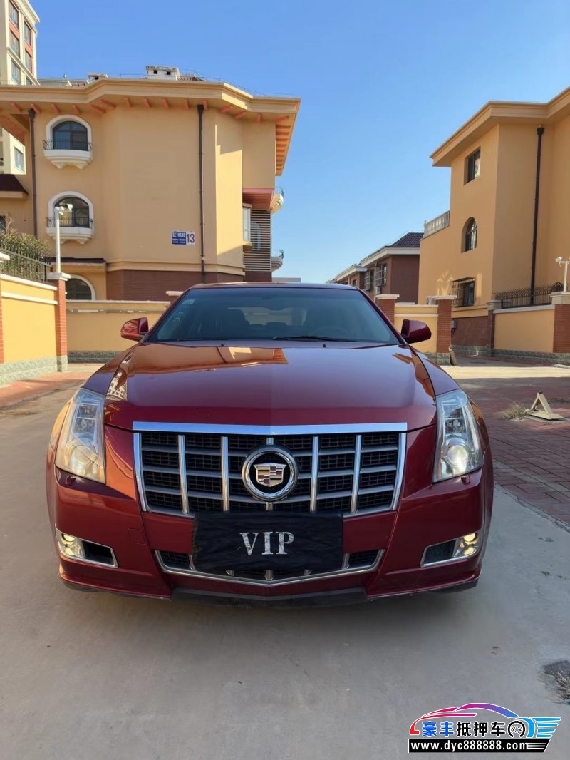 13年凯迪拉克CTS轿车抵押车出售