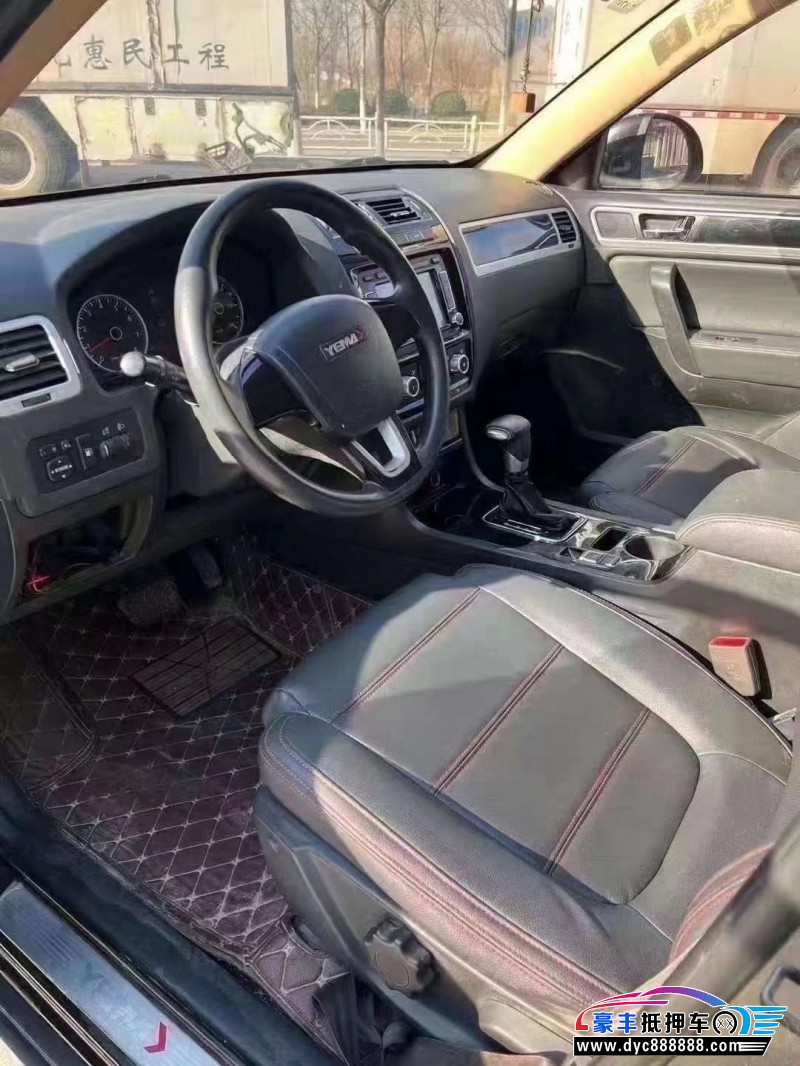 16年野马汽车T70SUV抵押车出售