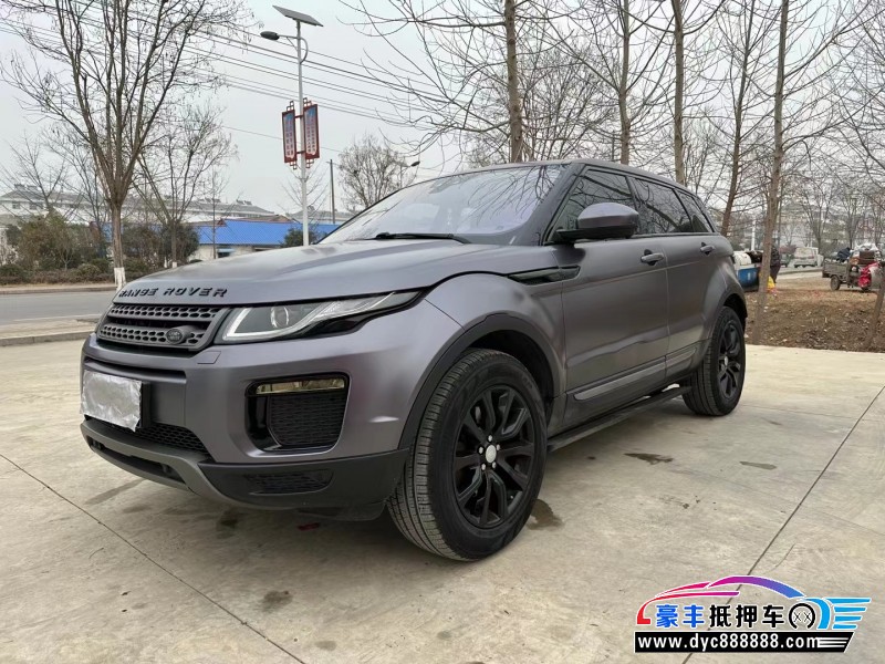 18年路虎揽胜极光SUV抵押车出售