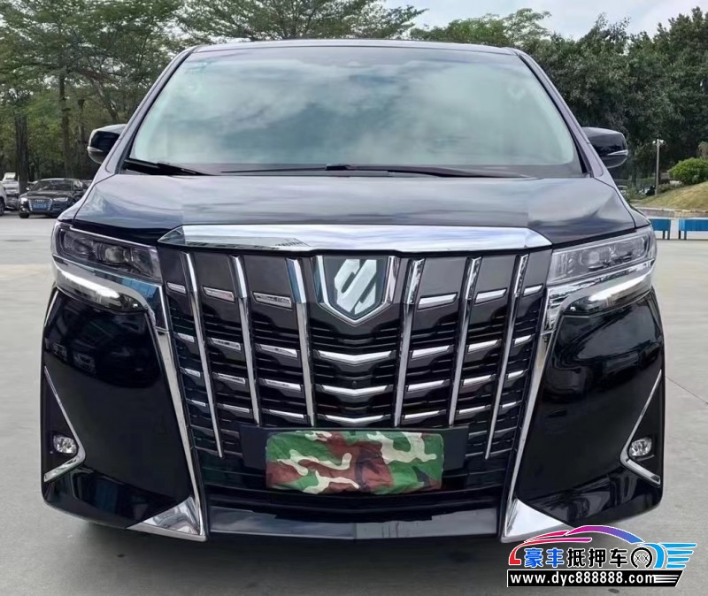 20年丰田埃尔法轿车抵押车出售