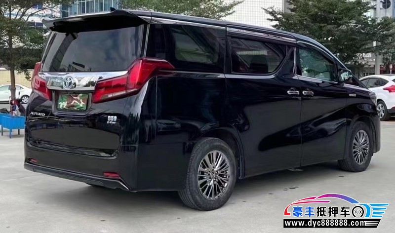 20年丰田埃尔法轿车抵押车出售