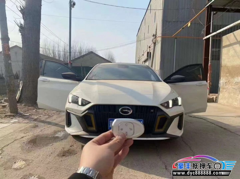 22年传祺影豹轿车抵押车出售