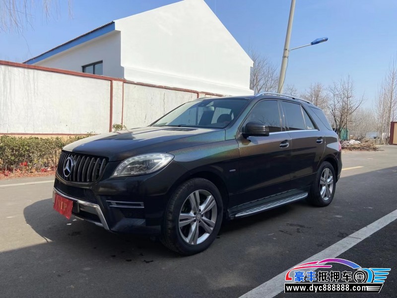 12年奔驰MLSUV抵押车出售