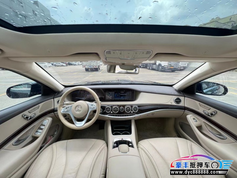 19年奔驰S级轿车抵押车出售