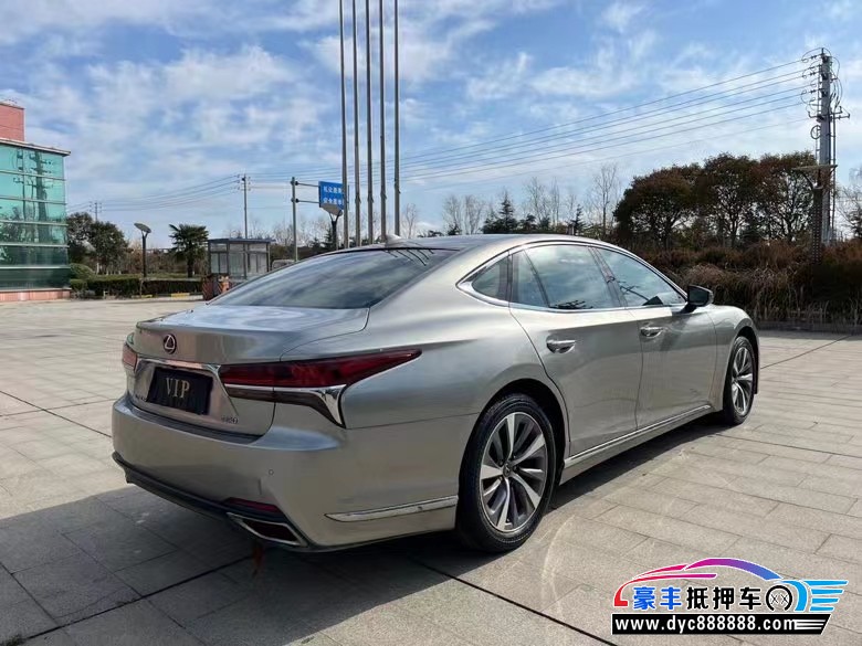 19年雷克萨斯LS轿车抵押车出售