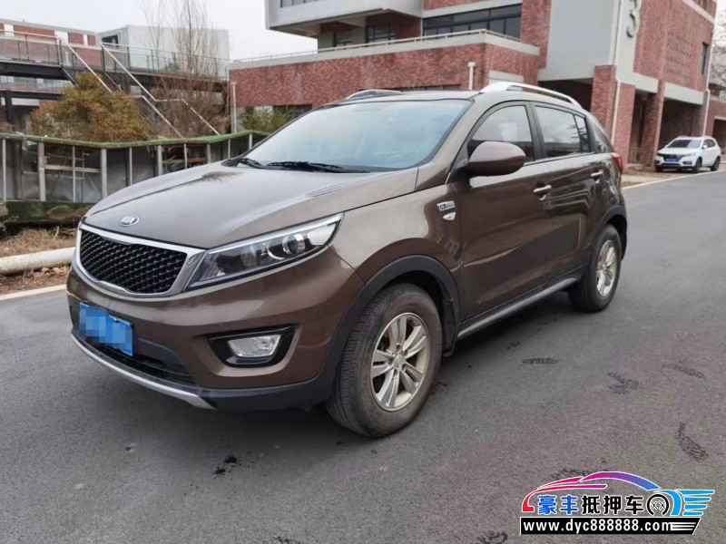 17年起亚智跑轿车抵押车出售