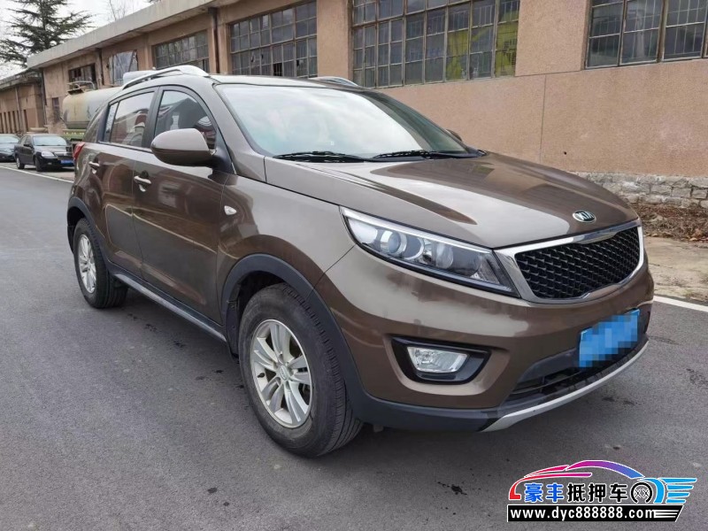 17年起亚智跑轿车抵押车出售