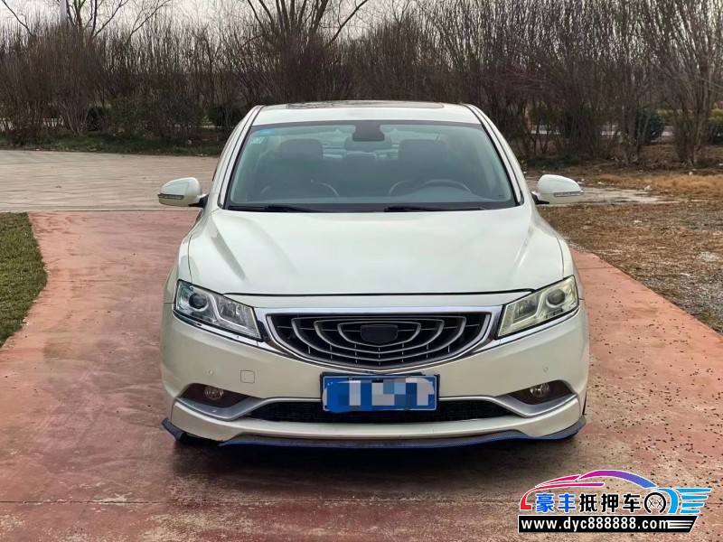 16年吉利博瑞轿车抵押车出售