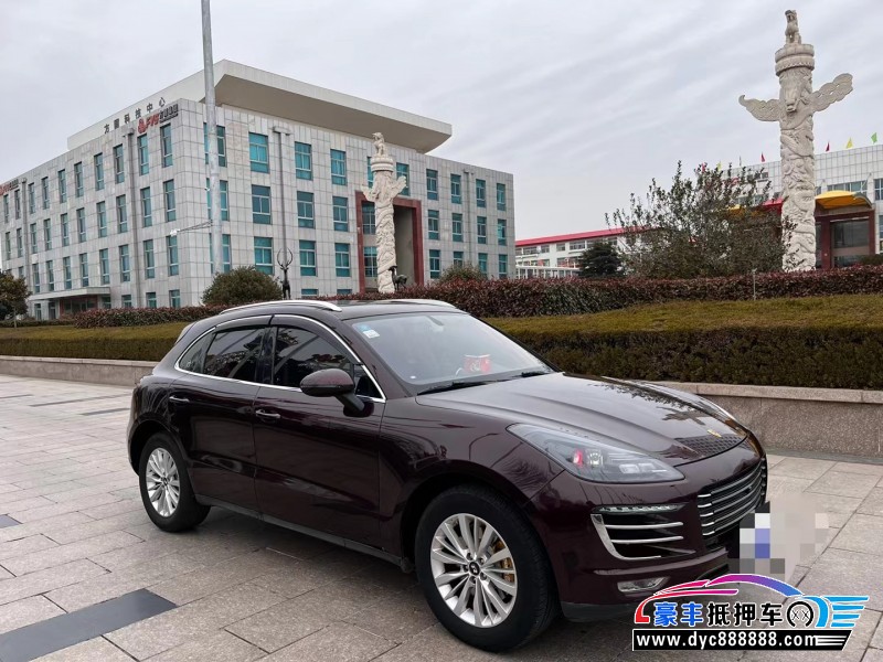 17年众泰SR9轿车抵押车出售