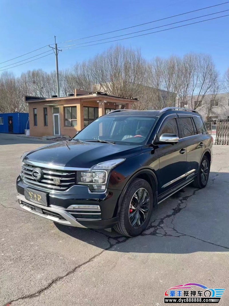 17年传祺GS8轿车抵押车出售