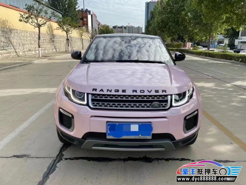 16年路虎揽胜极光轿车抵押车出售
