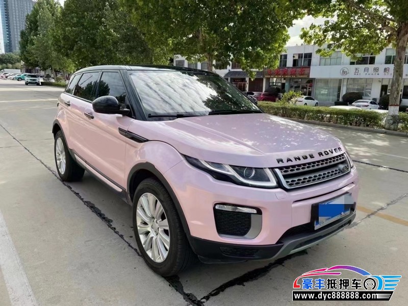 16年路虎揽胜极光轿车抵押车出售