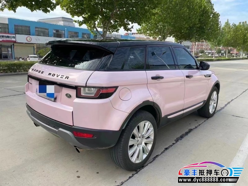 16年路虎揽胜极光轿车抵押车出售