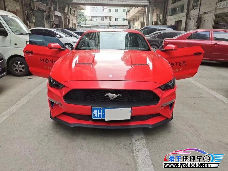 18年福特野马跑车抵押车出售