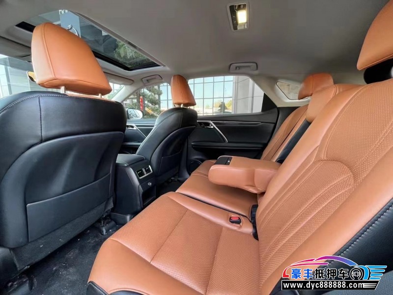 18年雷克萨斯RXSUV抵押车出售