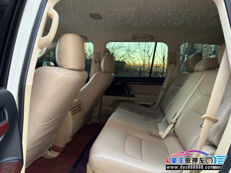 18年丰田兰德酷路泽SUV抵押车出售