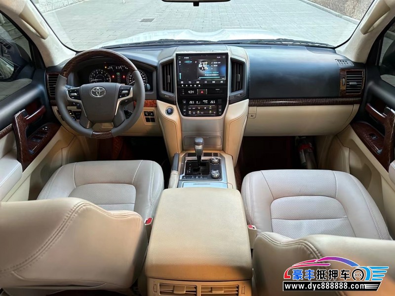 18年丰田兰德酷路泽SUV抵押车出售