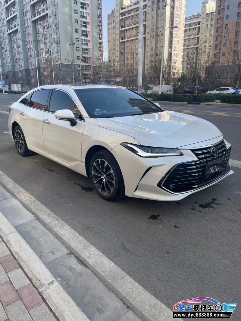 22年丰田亚洲龙轿车抵押车出售