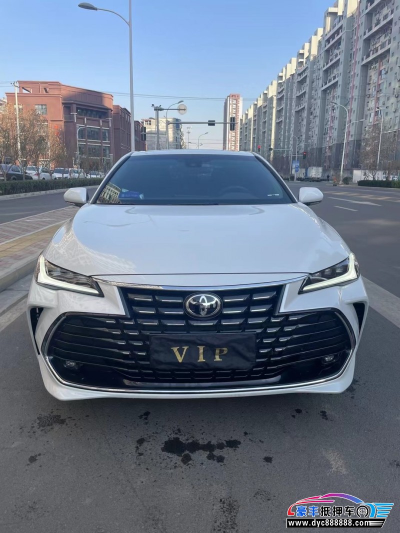 22年丰田亚洲龙轿车抵押车出售