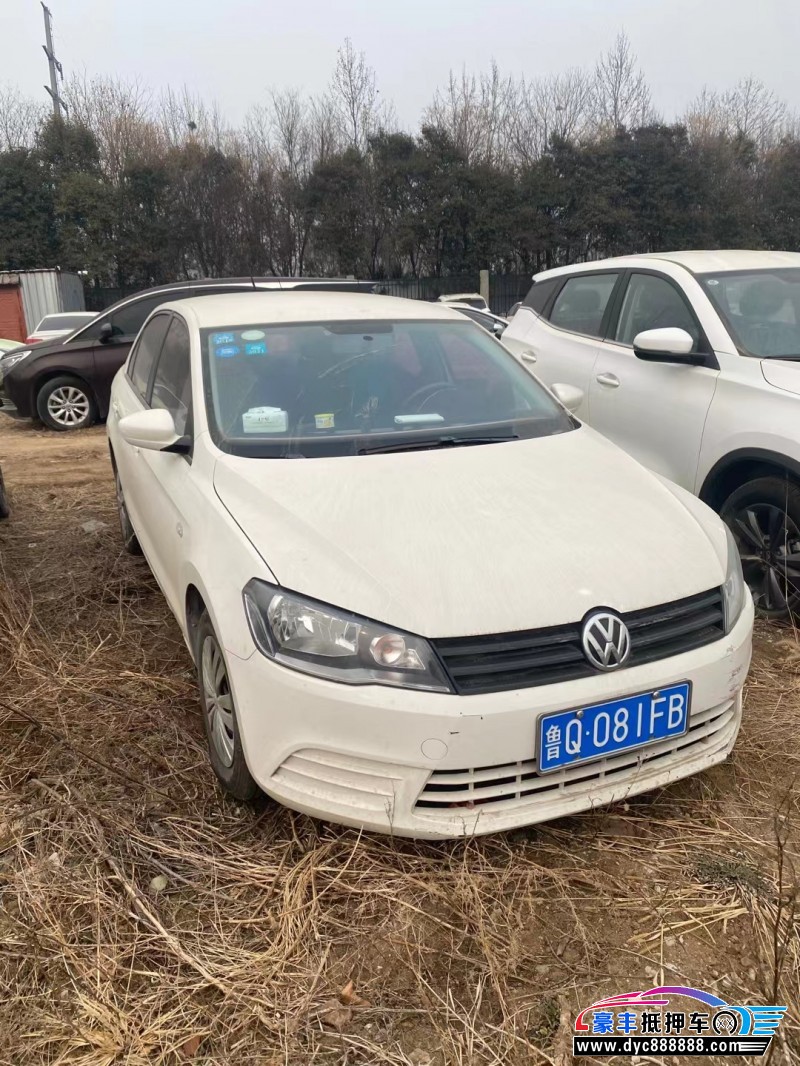 17年大众捷达轿车抵押车出售