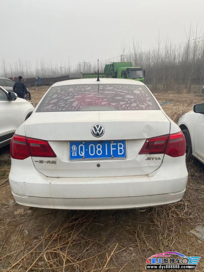 17年大众捷达轿车抵押车出售