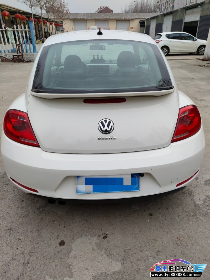 14年大众甲壳虫轿车抵押车出售