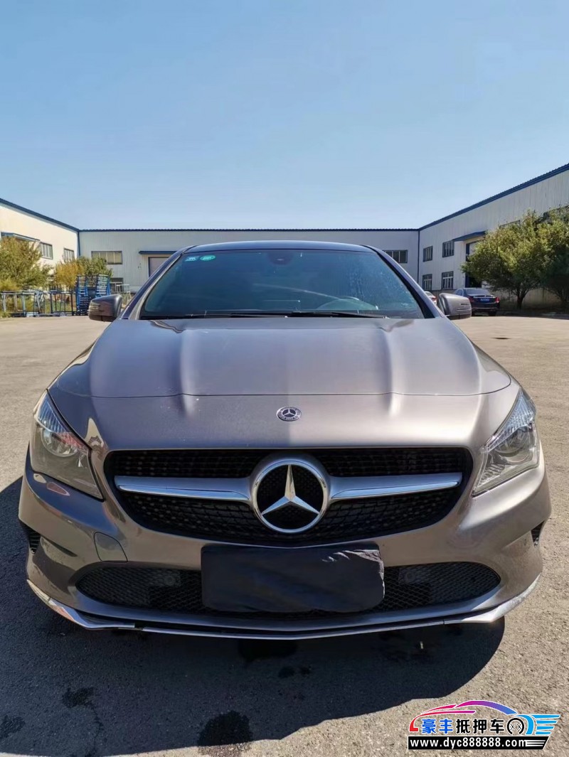 18年奔驰CLA轿车抵押车出售