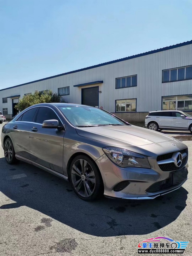 18年奔驰CLA轿车抵押车出售