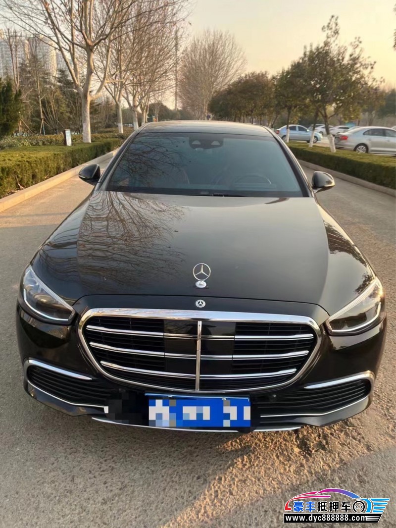 21年奔驰S轿车抵押车出售