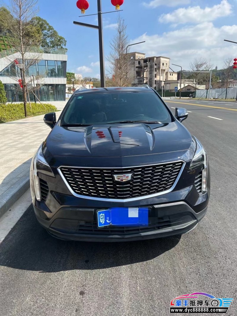 19年凯迪拉克XT4轿车抵押车出售