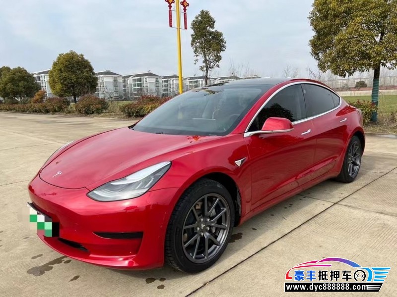 20年特斯拉MODEL 3轿车抵押车出售