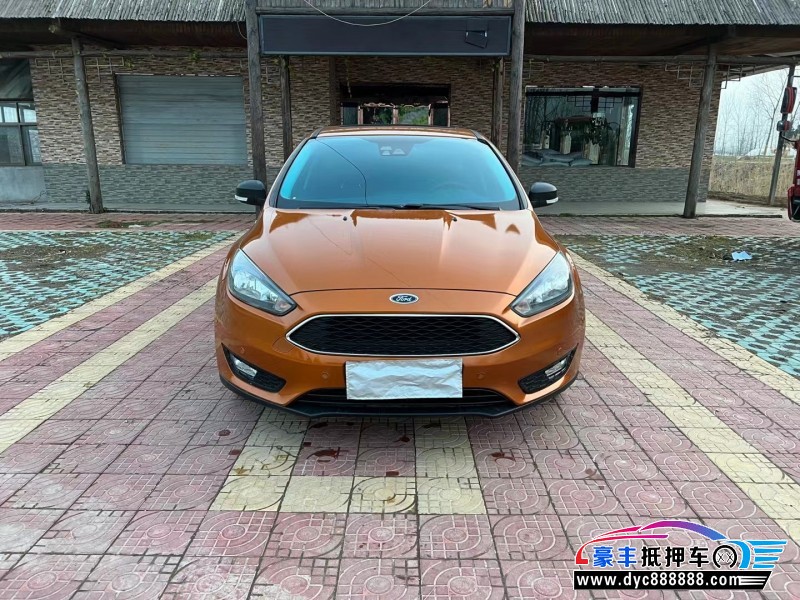 17年福特福克斯轿车抵押车出售