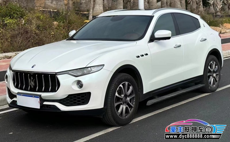 19年玛莎拉蒂莱万特轿车抵押车出售