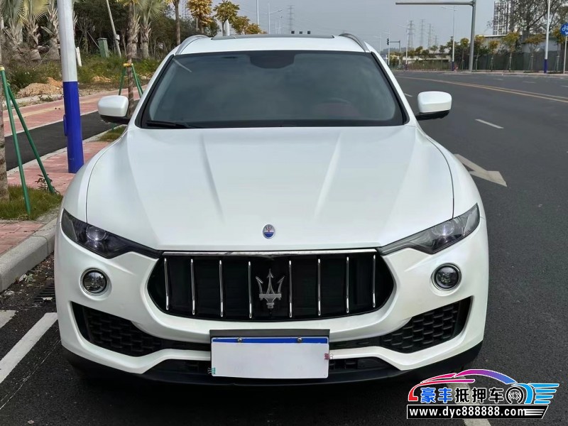 19年玛莎拉蒂莱万特轿车抵押车出售