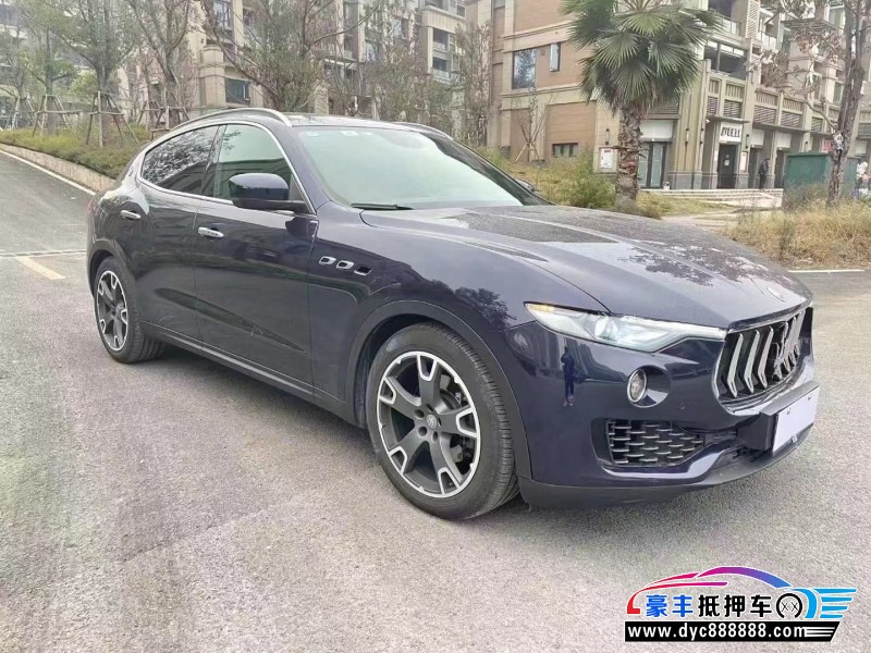 17年玛莎拉蒂莱万特SUV抵押车出售