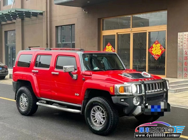 09年悍马H3SUV抵押车出售