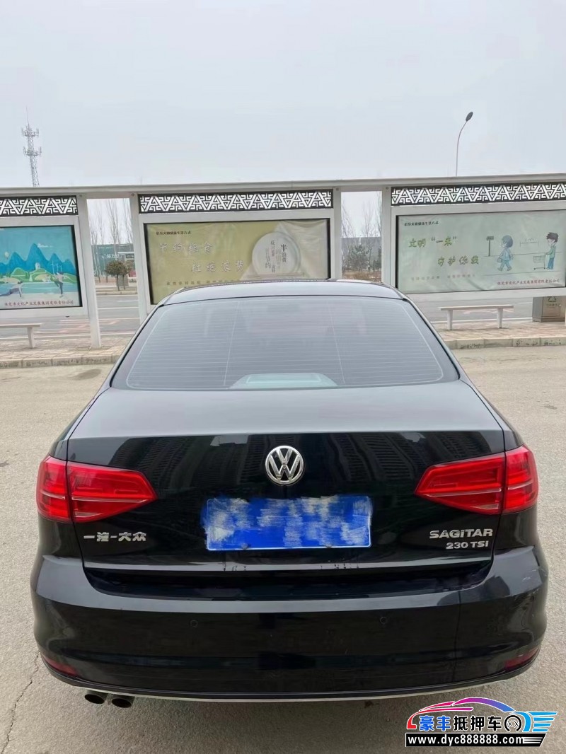 18年大众速腾轿车抵押车出售